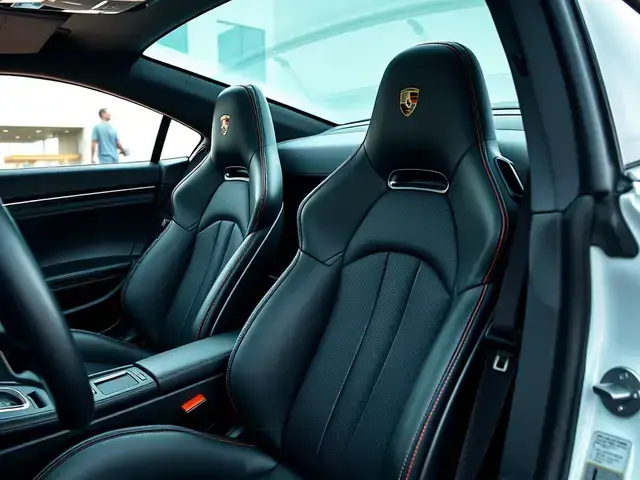 Porsche 911 Carrera へのスポーツシート装着