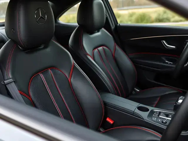 Mercedes‑Benz E350 への本革シートカバー